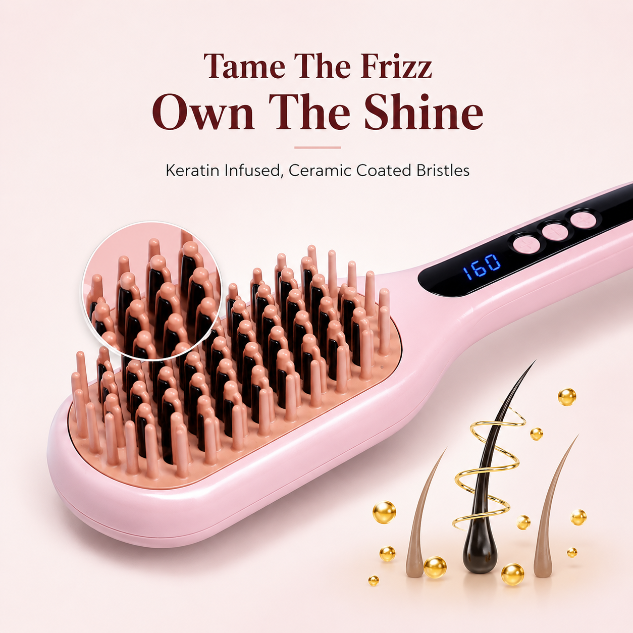 Hair Straightener Brush - Image 3