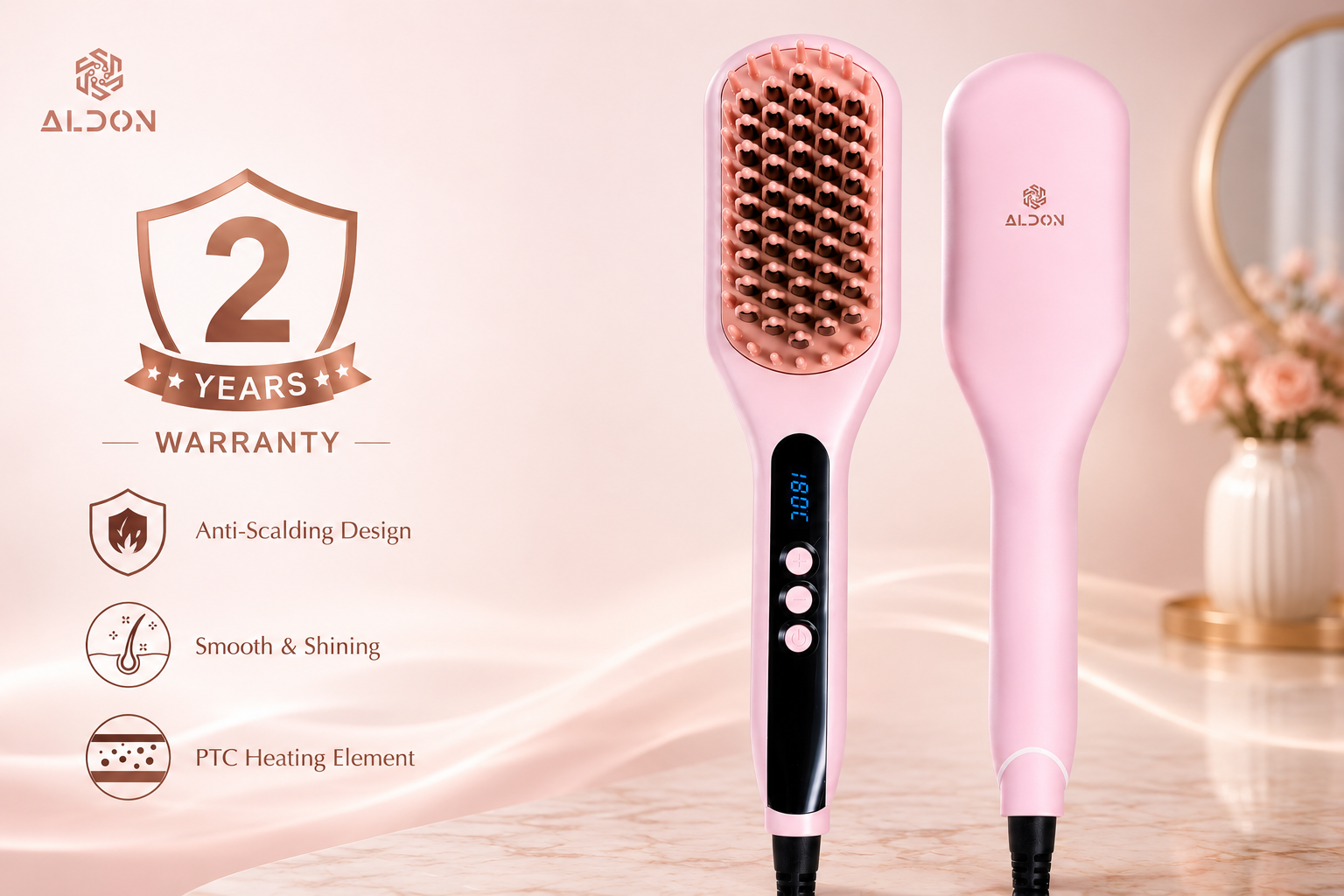 Hair Straightener Brush - Image 10
