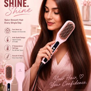 Hair Straightener Brush